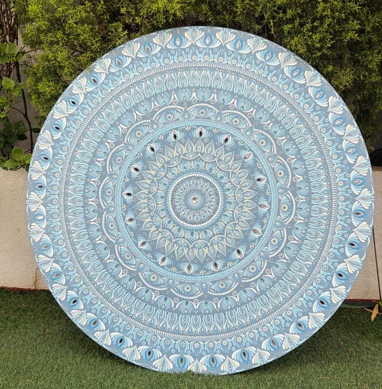 Blue Grand Mandala
