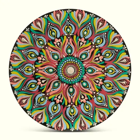 Carnival Feather Mandala