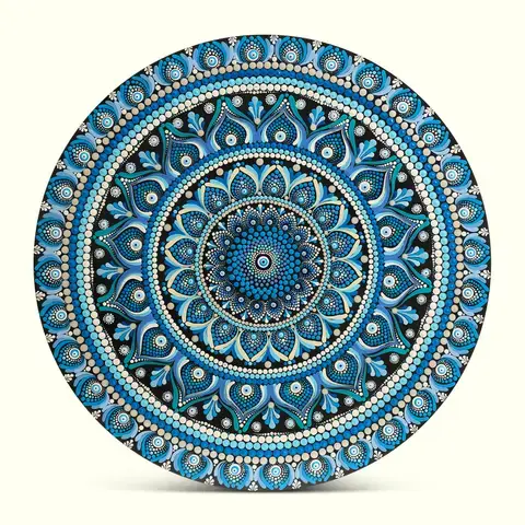 Sapphire Petal Mandala