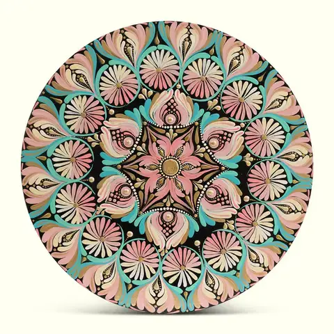 Blush Fan Mandala