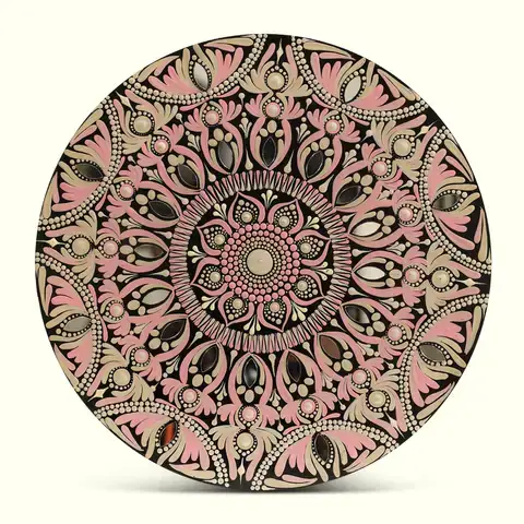 Dusty Rose Mandala