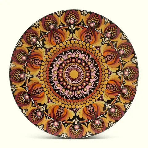 Amber Pearl Mandala