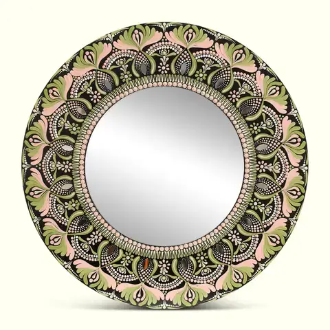 Sage and Blush Mirror