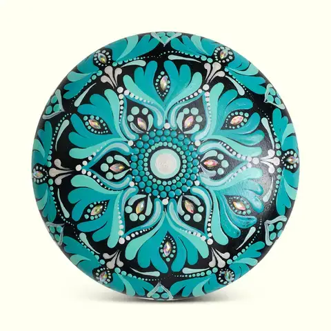Aqua Medallion Dome