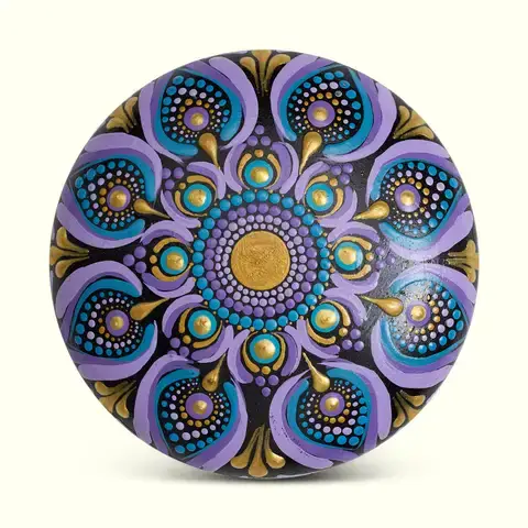 Violet Medallion Dome
