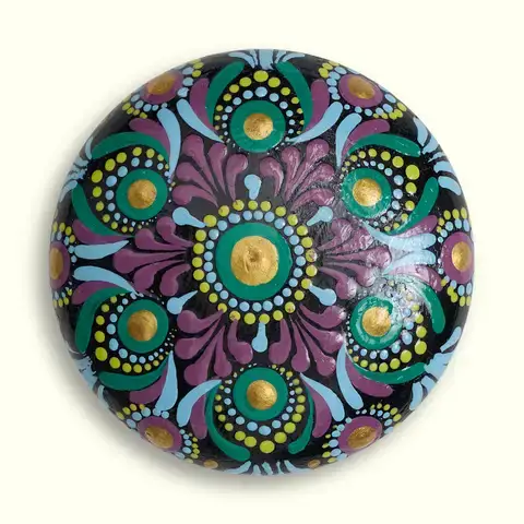 Plum and Gold Dome