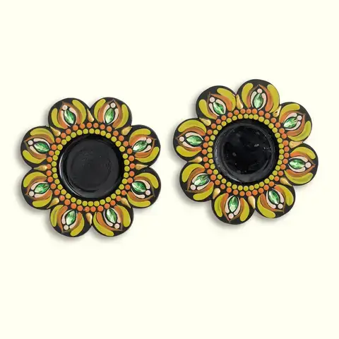 Sunflower Tea-light Holders